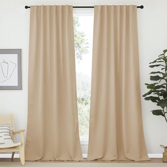 NICETOWN Blackout Curtains Shades Window Drapes by NICETOWN