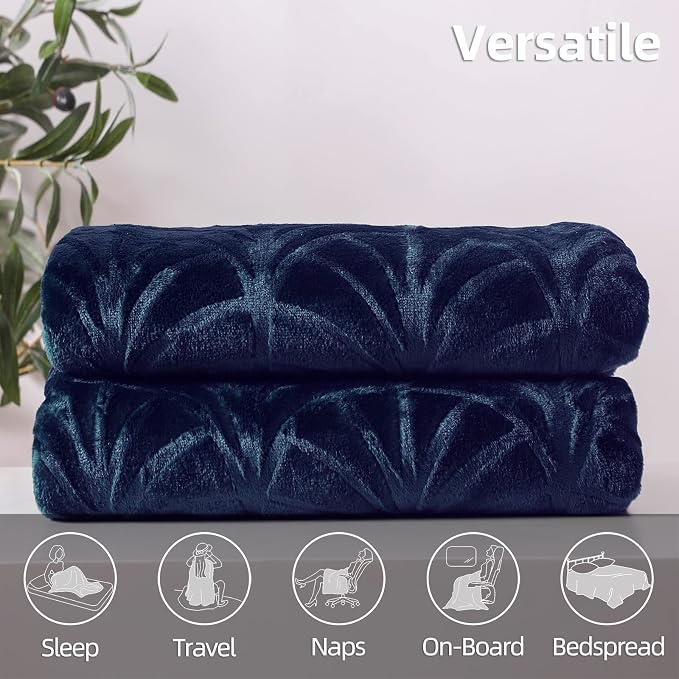 Whale Flotilla Soft Flannel Fleece Twin XL Size Blanket - Image 7