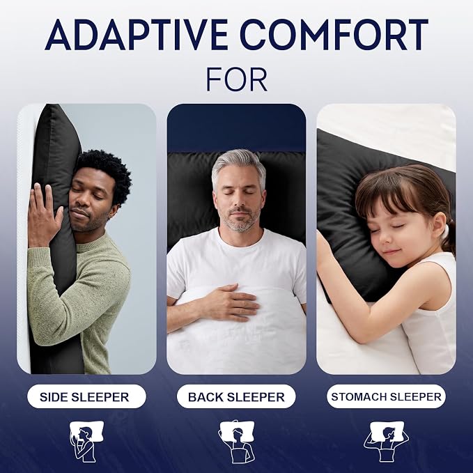 DOWNCOOL Large Body Pillow Insert- Breathable Full Body Pillow - Image 5