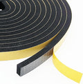 Weather Stripping Door Seal Strip, Strong Adhesive, Weatherproof, Reduce Noise, Gap Filler, Foam Insulation Tape for Doors and Windows (1/2 in x 1/2 in x 13 Ft)
