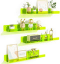 upsimples 4 Pcs 15" Acrylic Shelves by upsimples