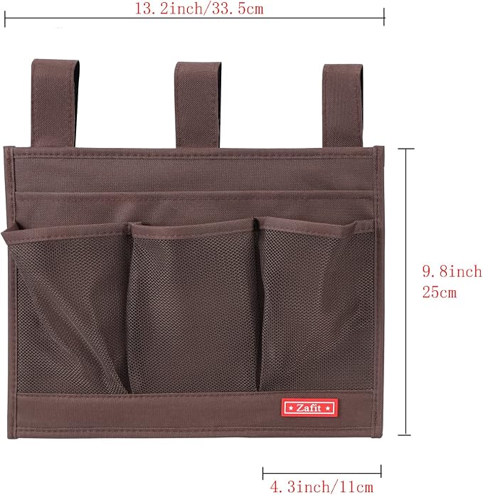 Zafit Hanging Bedside Caddy, Bedside Storage Organizer - Image 4