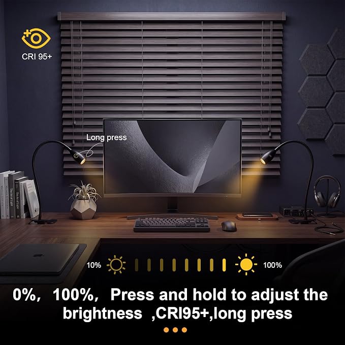 1 Pcs LED Clip on Reading Light - Image 4
