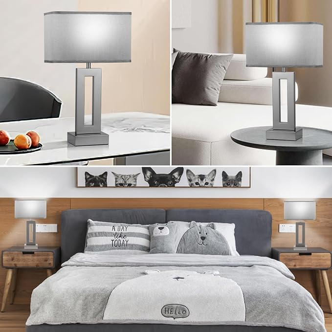 Seealle Bedroom Table Lamps Set of 2 - Image 7