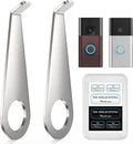 Pyfhy Ring Video Doorbell Key Replacement Tool, Doorbell Camera Opening Key Tool Compatible with Ring Battery Doorbell (2024 Release) with Small No Soliciting Signs, Secure Removal Key Tool (2 Pcs)
