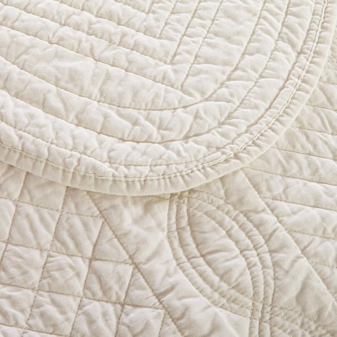 Calla Angel Sage Garden Luxury Pure Cotton Matelasse Quilt - Image 7