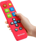 Samsung Replacement TV Remote Compatible with Samsung TV's ONLY (Pink) Big Button TV Remote Control, Simplified and Easy to Use (2xAAA Batteries not Included)