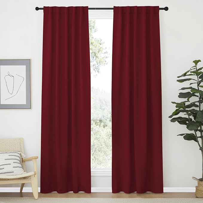 NICETOWN Blackout Curtain Panels Window Draperies by NICETOWN