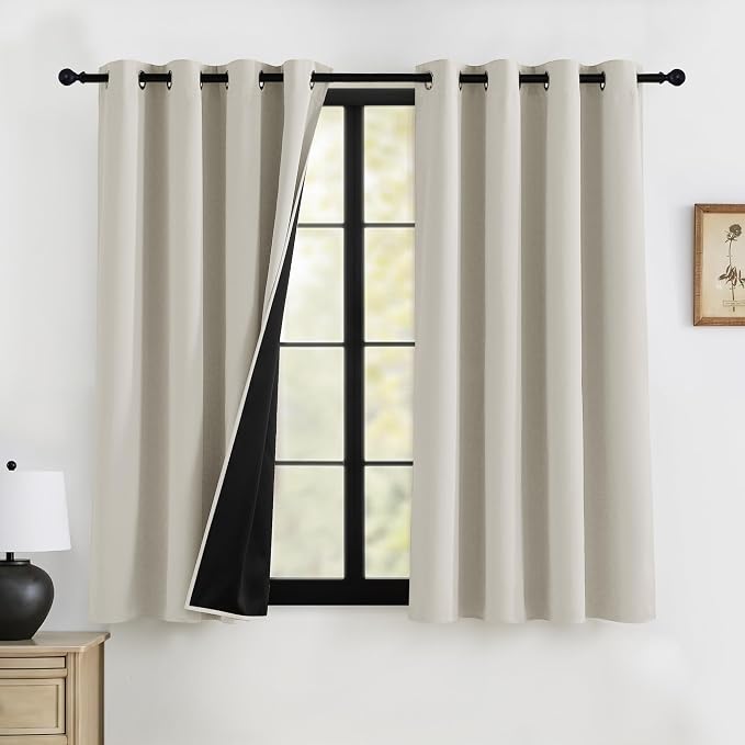 RYB HOME 100% Blackout Curtains by RYBHOME