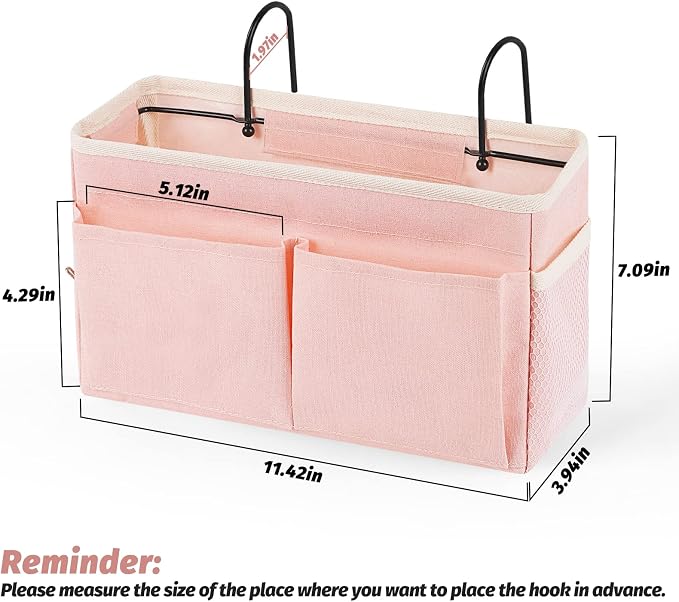 Bedside Caddy Organizer, Hanging Storage Bag - Image 2