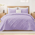 Exclusivo Mezcla Twin Size Quilt Set, Lilac | Soft Bedspreads by ExclusivoMezcla