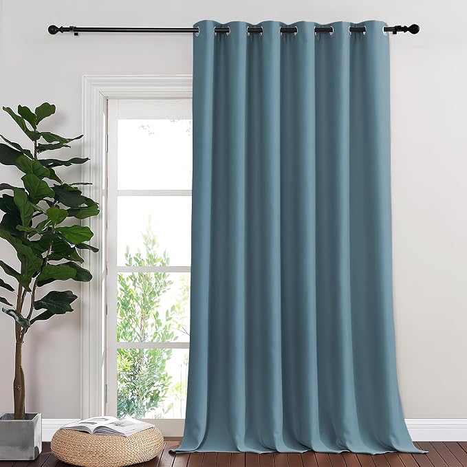NICETOWN Sliding Door Curtain 108 Inches Long by NICETOWN