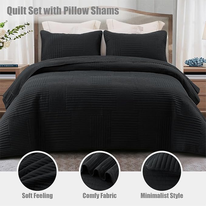 Whale Flotilla Ultra Soft Twin Quilt Bedding Set, Lightweight - Image 2