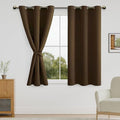 DWCN Blackout Short Curtains for Bedroom by DWCN