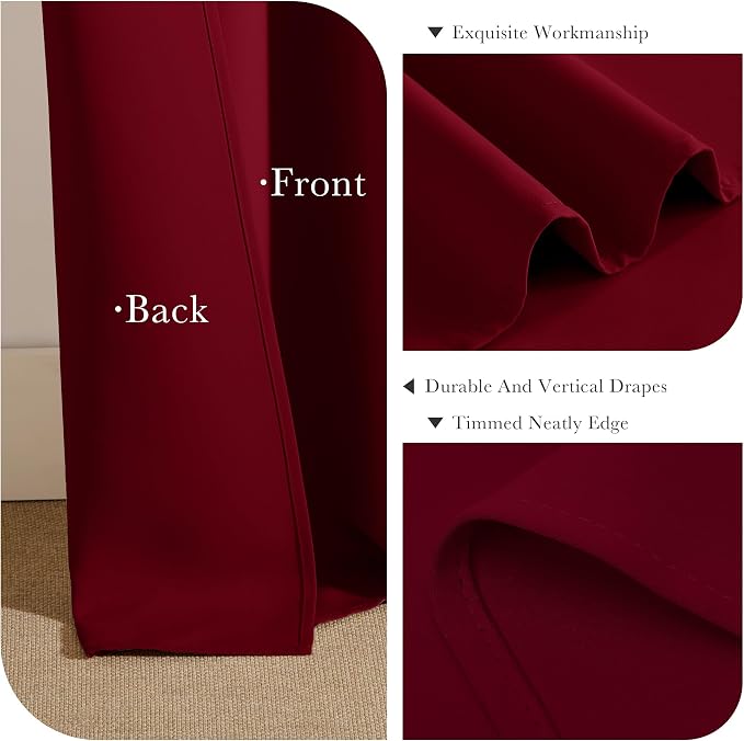 PONY DANCE Blackout Curtains for Bedroom - Image 6