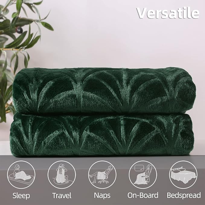 Whale Flotilla Soft Flannel Fleece Throw Blanket - Image 6