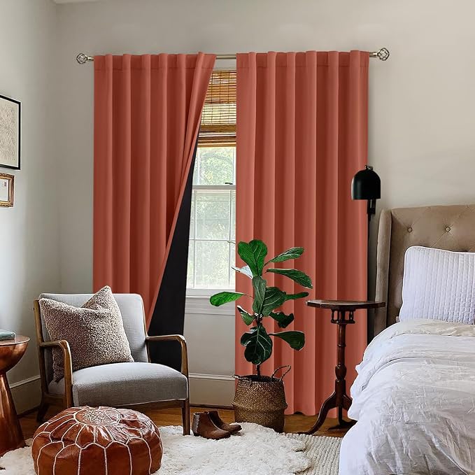 BGment Terracotta Curtains - Image 9