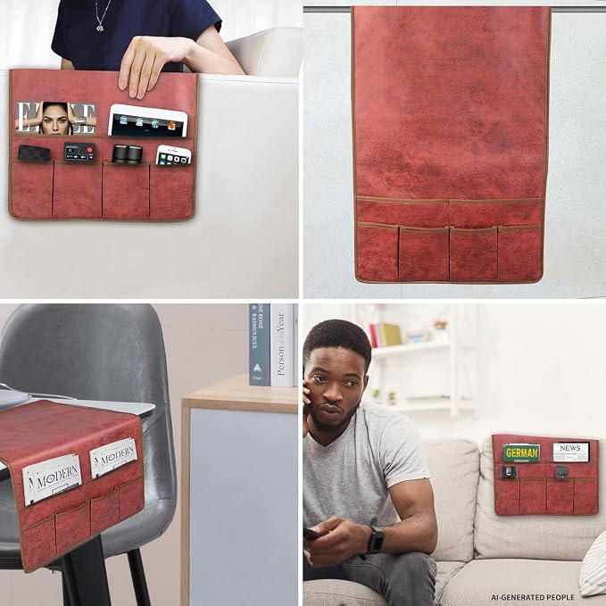 HAOMAIJIA Sofa Armrest Organizer, Remote Control Holder - Image 6