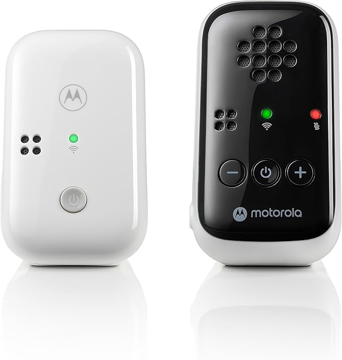 Motorola Nursery Baby Monitor, 1000ft Range PIP10 Audio Only, No WiFi Needed, Cry Detection, Alert Light, Portable Parent Unit for Easy Monitoring