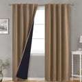 BGment Taupe 100% Blackout Curtains by BGment
