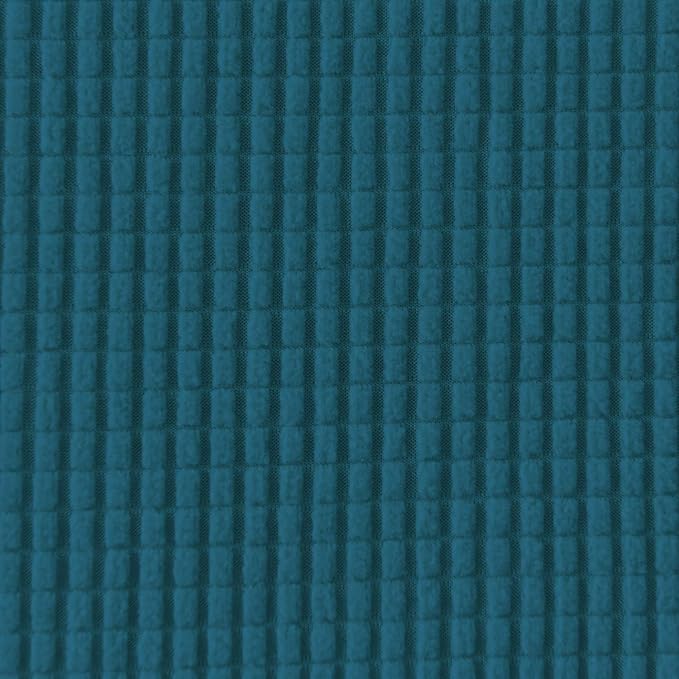 Easy-Going Recliner Stretch Sofa Slipcover Sofa Cover 4-Pieces Furniture Protector Couch Soft with Elastic Bottom Spandex Jacquard Fabric Small Checks(Recliner,Peacock Blue,Large)