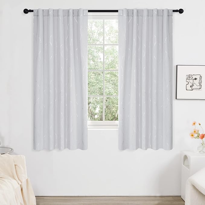 Deconovo Blackout Back Tab Curtains - Image 2