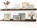 Walnut Floating Shelves for Wall Decor, 40 in Shelf by Unknown