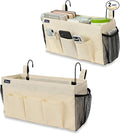 Surblue Bedside Organizer with Hook Bedside Caddy Hanging Storage Bag with by SURBLUE