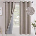 YoungsTex Blackout Linen Curtains 72 Inches Length by YoungsTex