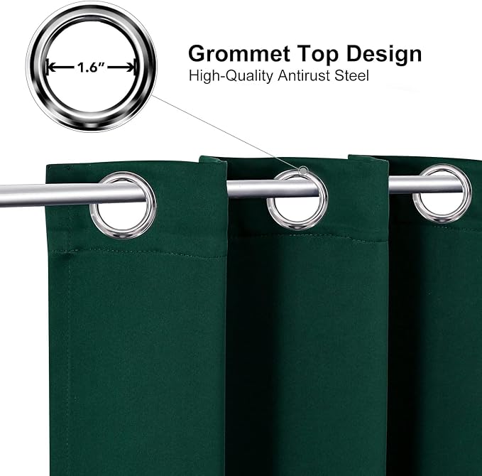 ChrisDowa Room Divider Curtains 80 Inches Long - Image 3