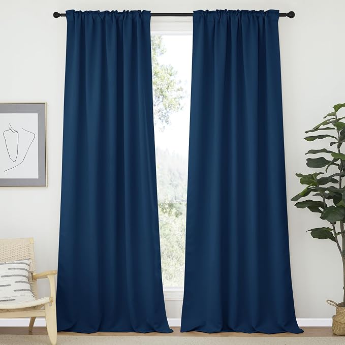 NICETOWN Bedroom Blackout Curtain Panels - Image 2