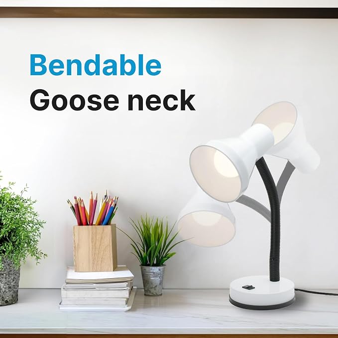Xtricity LED Desk Light, 360° Adjustable Gooseneck, | Home and Office Lamp - Image 6