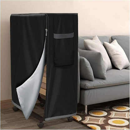 Rollaway Bed Cover, Waterproof and Dustproof Folding Bed Storage Cover, Portable Universal Fits Twin Size 38-Inch Beds (L: 39"L x 15"W x 44.8"H)