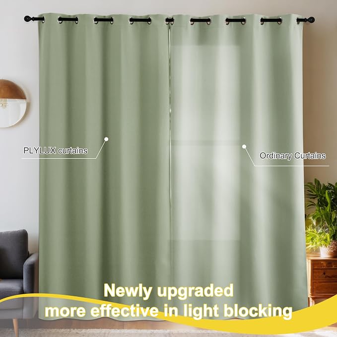 NICETOWN 100% Blackout Curtains - Image 6