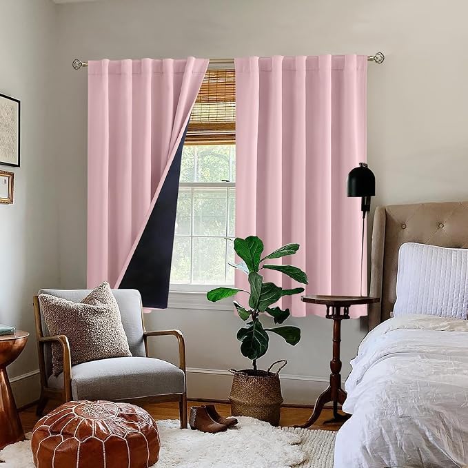 BGment 100% Blackout Curtains 40 Inch Length - Image 9