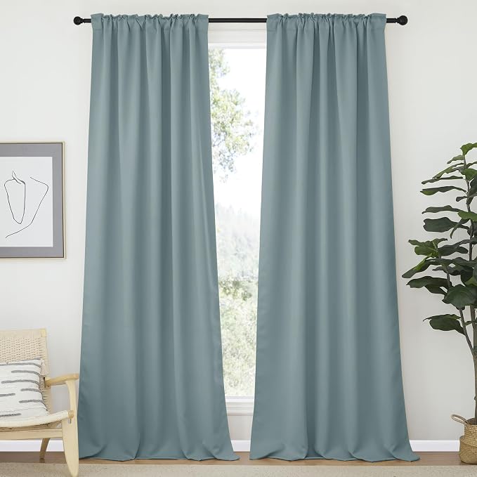 NICETOWN Bedroom Blackout Curtain Panels - Image 2