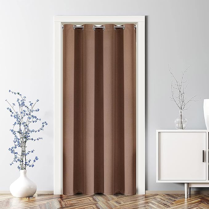 ChrisDowa Blackout Curtains for Bedroom 95 Inch Door Curtain, 1 Panel | 52W x by ChrisDowa