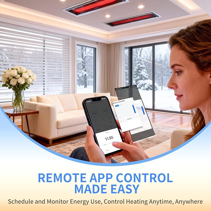 Zuomeng Smart Heat On/Off Controller, Compatible with Bromic Platinum & Tungsten Series, Remote App Control,Dual-Channel 3000W/15A per Channel, Wi-Fi & Bluetooth Enabled