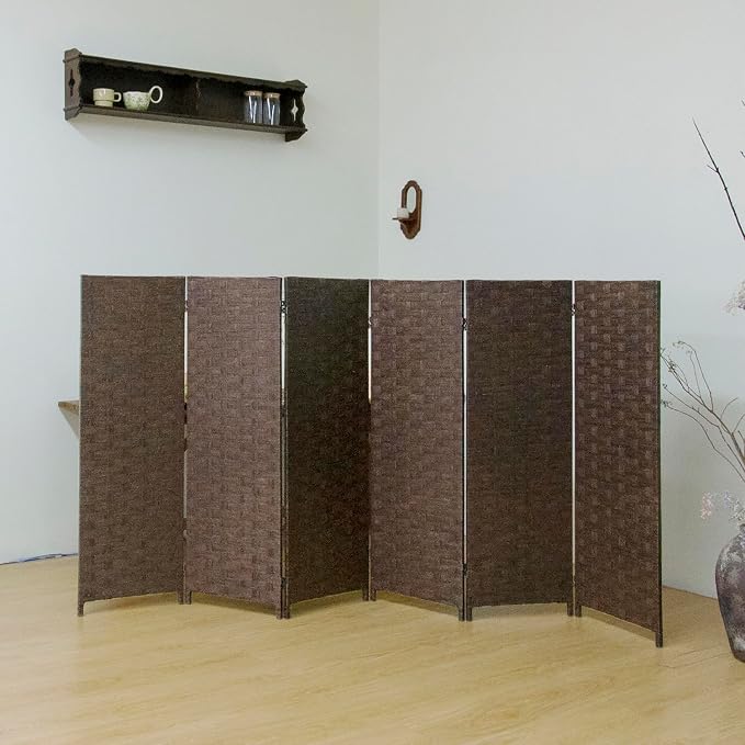 6 Panel Short Room Divider Screen - Image 3