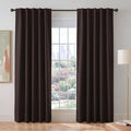 PONY DANCE Brown Blakcout Curtains by PONYDANCE