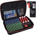 Battery Organizer Storage Box with Tester, Battery Vault Case Fireproof Waterproof Explosionproof Holder Box with Tester BT-168 Checker Carrying Case Container Bag Fit for 200+ Batteries AA AAA C D 9V