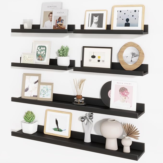 Picture Ledge Shelf, Floating Shelves by Axeman