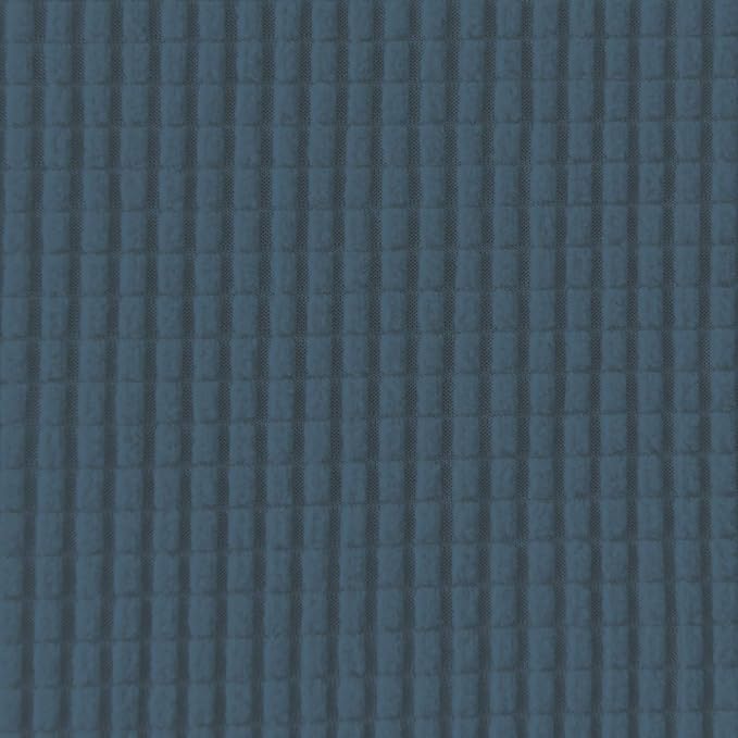 Easy-Going Stretch Oversized Sofa Slipcover 1-Piece Sofa Cover Furniture Protector Couch Soft with Elastic Bottom for Kids, Polyester Spandex Jacquard Fabric Small Checks Bluestone