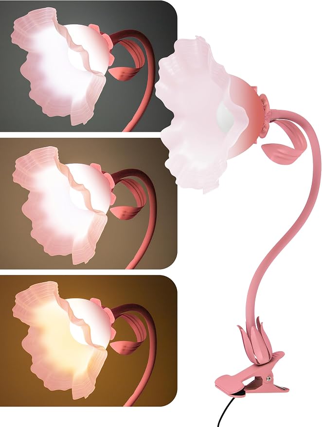 Flower Clip On Desk Lamp for Home and Dorm - Image 8