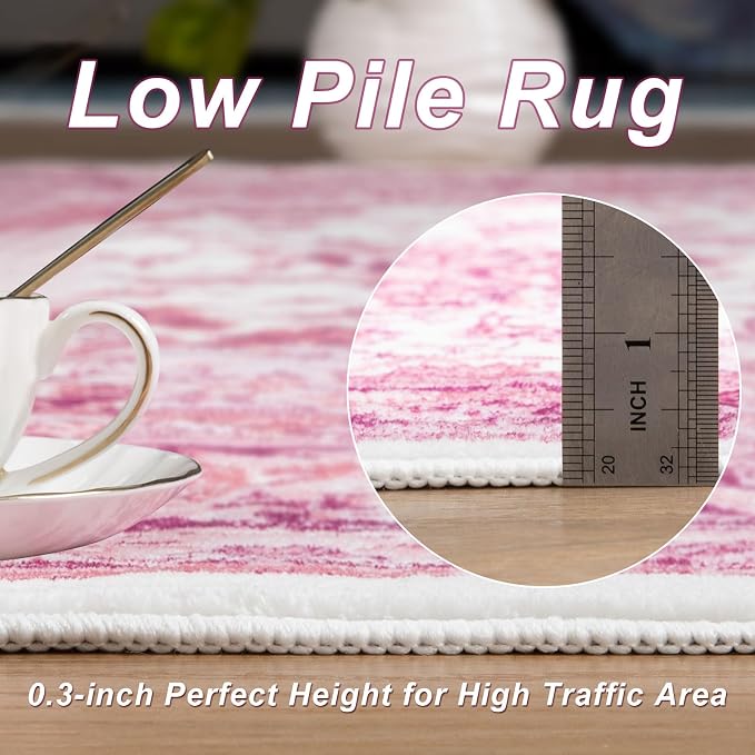 Macgace Washable Vintage Area Rug - Image 8