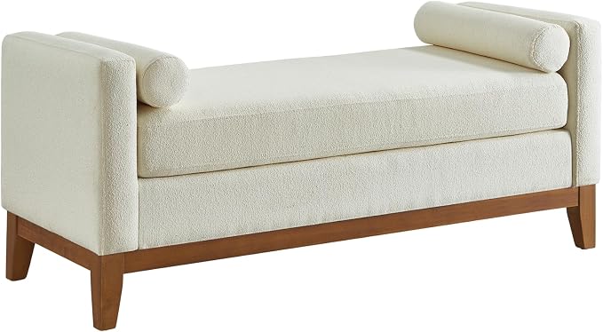 51" End of Bed Bench for Bedroom Living Room - Image 7