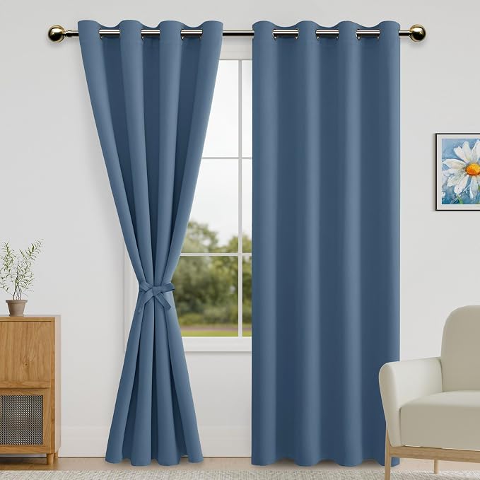 DWCN Blackout Curtains for Bedroom by DWCN