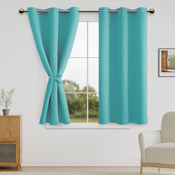 DWCN Blackout Short Curtains for Bedroom - Image 7