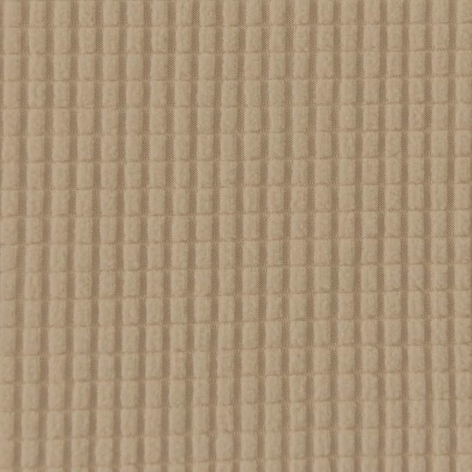 Easy-Going Stretch 4 Seater Sofa Slipcover 1-Piece Sofa Cover Furniture Protector Couch Soft with Elastic Bottom for Kids, Polyester Spandex Jacquard Fabric Small Checks Sand