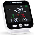AirKnight Monitoring CO2 Monitor Indoor with Bonus Humidity & Temperature Readings | Carbon Dioxide Meter, Homebrewing - Carbon Dioxide Detector, Portable CO2 Detector, CO2 Meter Indoor, CO2 Sensor